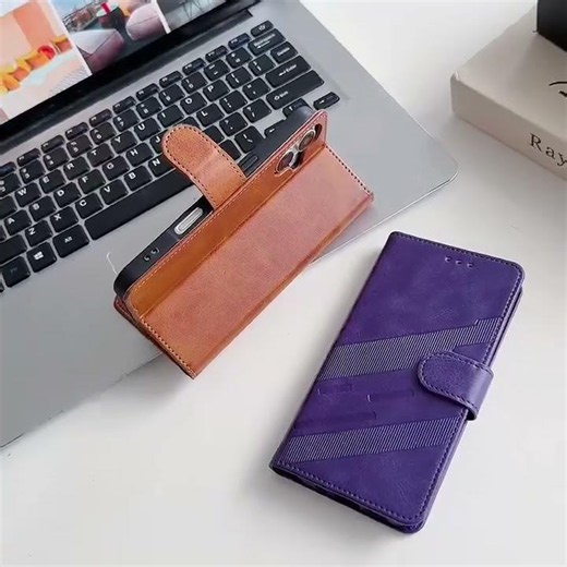 Retro Leather Flip Case for Apple iPhone Samsung Google Series