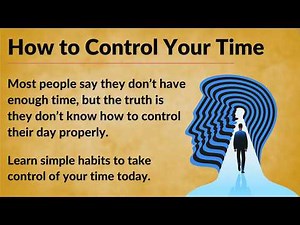 How to Control Your Time || Graded Reader || Learn English Through Stories Level 1 and Level 2