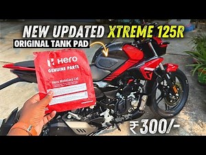 Best Tank Pad For New Xtreme 125R Dual Channel ABS 😍| Unboxing, Installation & Review🔥