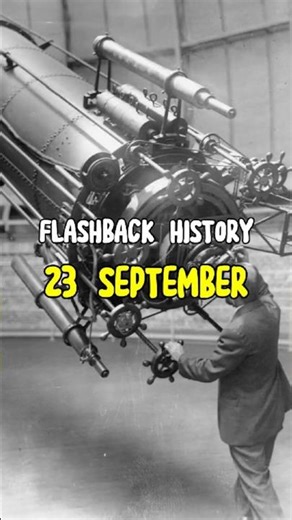 3 Big Events That Happened on 23 September | Today in History #Shorts