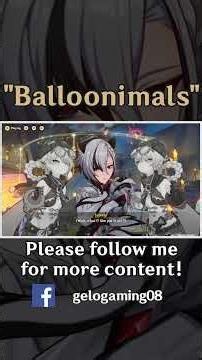 [Genshin Impact | Shorts] Balloonimals 3