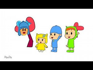 Pocoodles meets Pocoyo, Nina and Bea