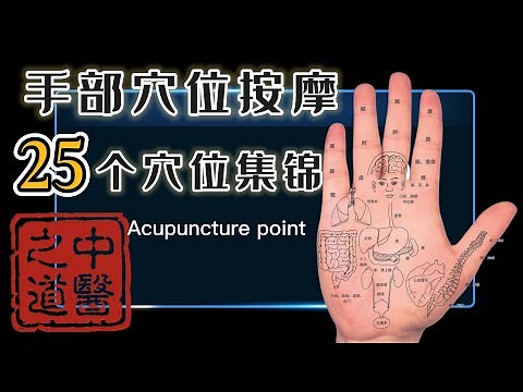 Human acupoint massage ｜25 acupoint collection