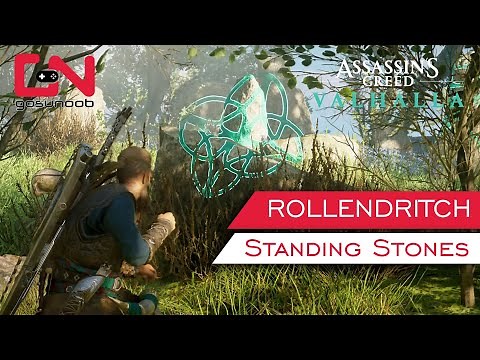 AC Valhalla Rollendritch Standing Stones Mystery Puzzle Brendan of Glonfert Gloucestershire
