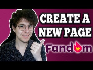 How To Make A New Page On Fandom Wiki