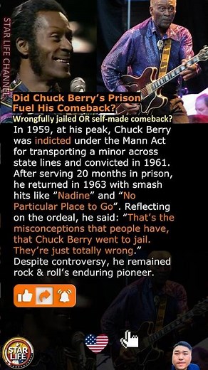 Did Chuck Berry’s Prison Fuel His Comeback?