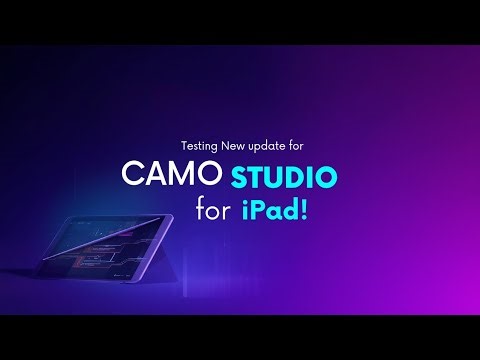 Testing Camo Studio for iPad X Kreo Kast! Latest version