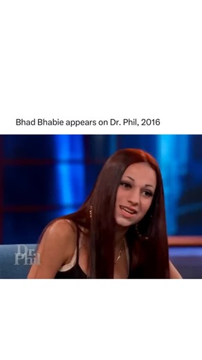 Pop History Book on Instagram: "She really got famous because of this 😭 Bhad Bhabie, whose real name is Danielle Bregoli, first appeared on Dr. Phil in September 2016. She gained viral attention from her memorable catchphrase, “cash me ousside, how ‘bout that?” The episode was part of a segment where Dr. Phil was addressing troubled teens and their behaviors, and Danielle, who was 13 at the time, was on the show with her mother to discuss her issues. What are your thoughts on Bhad Bhabie? 🤔 #b
