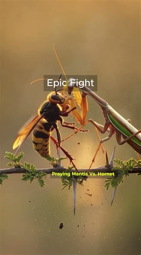 ⚡️⚔️ Mantis vs. Hornet — A Masterclass In Precision, Speed, And Lethality 🦗🐝 | 05