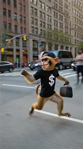 Labor Monkey Becomes a Police Officer 🚔🐒