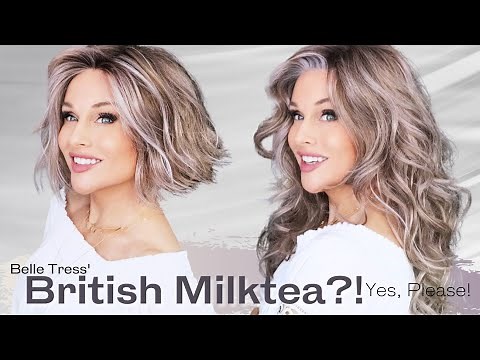 Belle Tress BRITISH MILKTEA on 2 WIGS! | BLONDE or BRUNETTE? | WORKS BEST with THIS SKIN TONE?!
