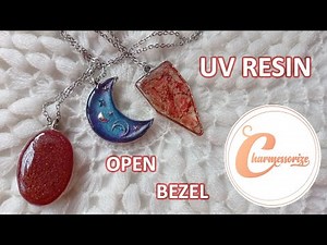 DIY UV Resin Craft And Accessories | Resin Craft with OPEN BEZELS