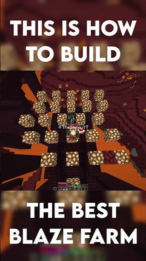 The Best Minecraft Blaze Farm - 1000 Rods Per Hour Easy!
