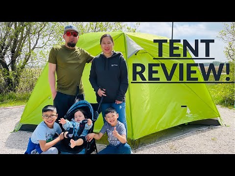 SETTING UP OUR NEW WOODS LOOKOUT 8 PERSON, 3 SEASON TENT