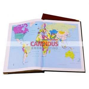 [Hot Item] Customized Big Notebook Diary Book with Gold Edge