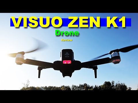 The 2K/4K VISUO ZEN K1 Drone - 30 Minute Flight Time - Review