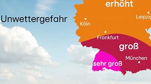 Gefährliche Unwetterfront: Es drohen große Hagelkörner und Orkanböen in Deutschland | wetter.de