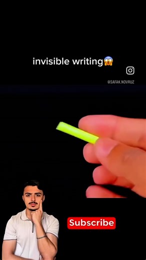 Obito on Instagram: "Invisible Text hack 😱 #diy #fyp #lifehacks #experiment #reels #magic"