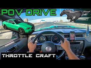 2014 Ford Mustang V6 Premium - ROUSH Exhaust | POV Drive | GoPro Hero 8 | Throttle Craft