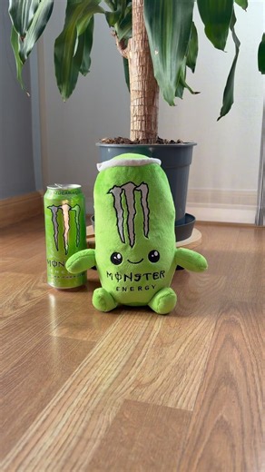 POV: your energy drink became a plushie🥤