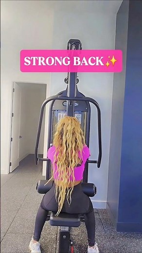 Vertical Row: The Best Exercise for a Strong Back & Arms✨️