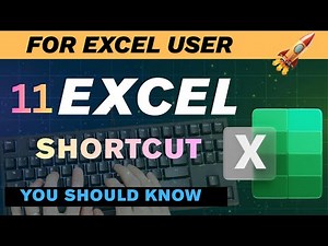 11 Shortcut Tips and Trick in Excel | Best Excel Keyboard Shortcut | Excel Shortcut Keys in Hindi |