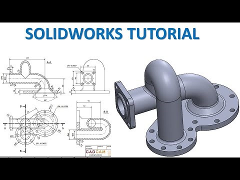 SolidWorks Tutorial #55 | 3D Model Basic Beginners