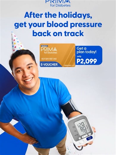 We'll help manage your BP. Get PRIMA for Hypertension. Maxicare PRIMA, a product of Maxicare Clinics