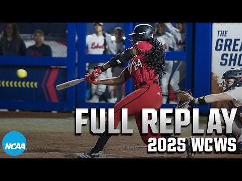 Texas Tech vs. Ole Miss: 2025 Women's College World Series | FULL REPLAY