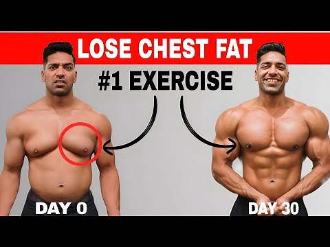 BEST EXERCISE TO LOSE CHEST FAT FAST | How to Get Rid Chest Fat