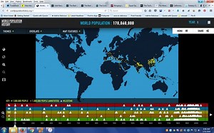Really Impressive Interactive Traces The World’s Population Over The Last 2,000 Years