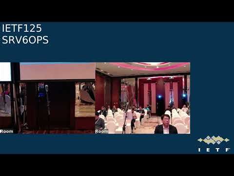 IETF 125: SRv6 Operations (SRV6OPS) 2026-03-20 03:30