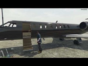 Flying a Private Jet in GTA 5 Compilation