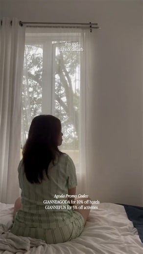 Nasa Tagaytay na ba ang lahat? ☁️🛌 Save on your next trip with my @agoda promo codes, up to 5x use, valid worldwide: 🏨 GIANNEAGODA for 10% OFF hotels 🎟️ GIANNEFUN for 5% OFF activities, tours, transportation, esim, and more 𝗛𝗼𝘄 𝘁𝗼 𝗰𝗹𝗮𝗶𝗺 𝗔𝗴𝗼𝗱𝗮 𝗽𝗿𝗼𝗺𝗼 𝗰𝗼𝗱𝗲𝘀? 1. Open the Agoda app and make sure you’re signed in. 2. Go to the “Deals” tab, then select the “Coupons” section. 3. Enter the code - GIANNEAGODA (for hotels) or GIANNEFUN (for activities) 4. The discount will be au
