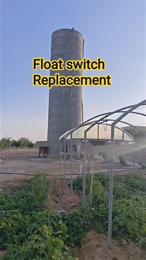 Float switch connection at height water tank #alithetechnical