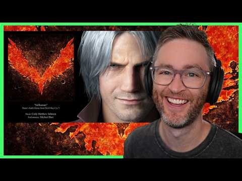 THIS WAS BEFORE DOOM ETERNAL?! (This Devil May Cry 5 Battle Theme 'Subhuman' Reaction)