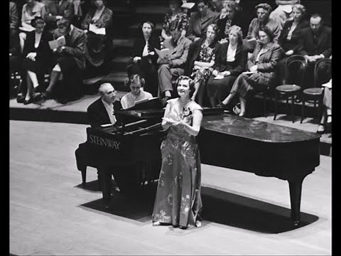 Kathleen Ferrier.An die Musik.Schubert. To Music. Contralto.Lieder.