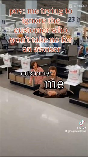 no lady we can't take your coupon thats a year expired #meme #capcut #shorts #fyp #retail