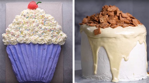 Use these sweet treats to make yummy desserts! | Making cakes from breakfast and treats by So Yummy