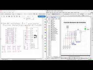 Multiplexores – Parte 9 (Multisim: Funciones Booleanas con Mux 8 a 1, 74LS151)