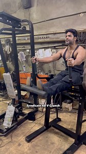 13K views · 1.2K reactions | Abdominal V Crunch Strengthen your core with a more comfortable way to perform legs lifts with the Syndicate Abdominal V-Crunch. Using your own body weight as leverage, the V-Crunch allows you to perform leg raises with resistance that’s less or more than your body weight. #abdominalworkout #gymmotivation #bodybuilding #syndicategym #gym #crunches #gymequipmentforsale | Gym Equipment Manufacturer ! Syndicate Gym Industries | Facebook