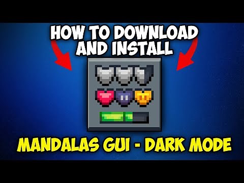 How to Download and Install Mandala’s GUI for Minecraft 1.21