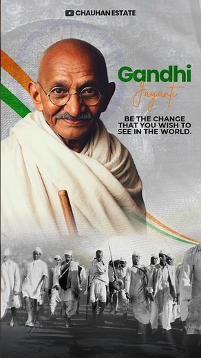 Happy Gandhi Jayanti 2025 | Remembering Mahatma Gandhi | Truth, Peace & Non-Violence