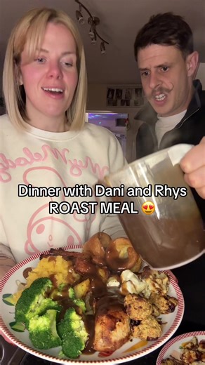 Delicious Friday Night Roast Meal with Dani and Rhys