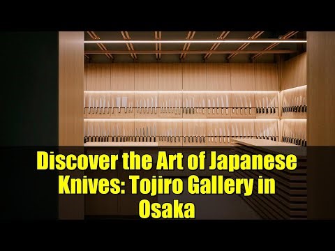 Discover the Art of Japanese Knives: Tojiro Gallery in Osaka
