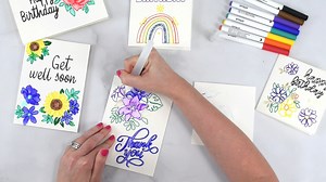 3.1K views · 34 reactions | Have you tried the watercolor markers with your Cricut machine? These watercolor markers are perfect for paper crafts and DIY cards! Learn how to use the Cricut watercolor markers to create beautiful cards with any of the Cricut Explore, Maker, or Joy models! Hop over to the blog to find out more! https://www.abbikirstencollections.com/cricut-watercolor-markers/ | Abbi Kirsten Collections | Facebook