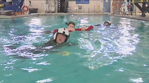 WTOL 11's Dan Cummins trains with the US Navy