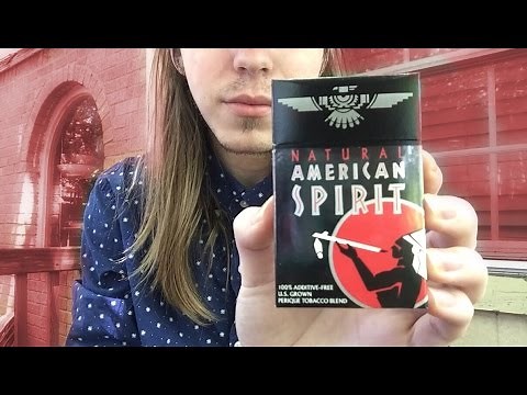American spirit BLACK reviewing (YOU CAN PACK AMERICAN SPIRITS FOR A BOLDER DRAW)