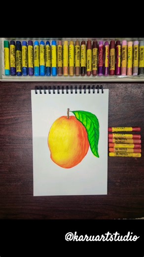 easy mango🥭drawing for beginners ‪@Karuartstudio‬#shorts #art #artist #drawing #trending #viral