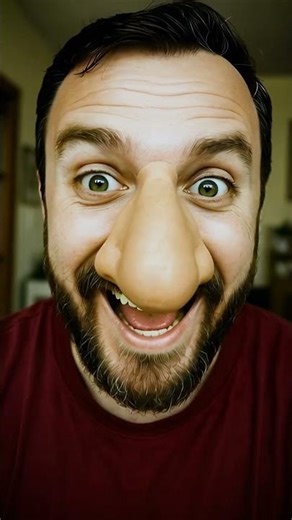 🤪 SILLY FACE BIG NOSE FUN #shorts #viralshorts #trending #funny